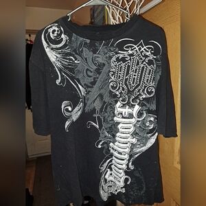 Vintage Southpole cropped mens shirt sz xl length 26"